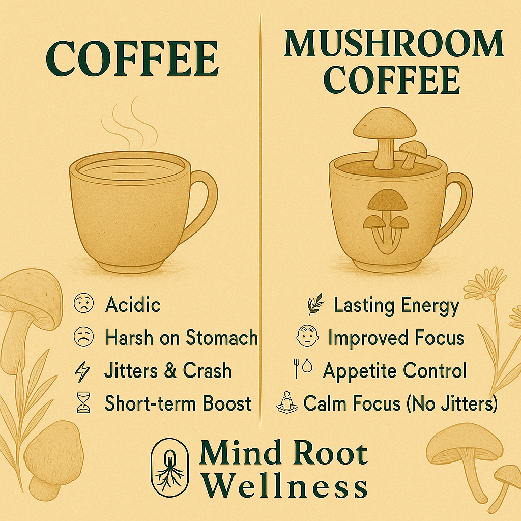 Adaptogenic Coffee Super Latte ā Clean Energy with Lionās Mane, Cordyceps, & Reishi