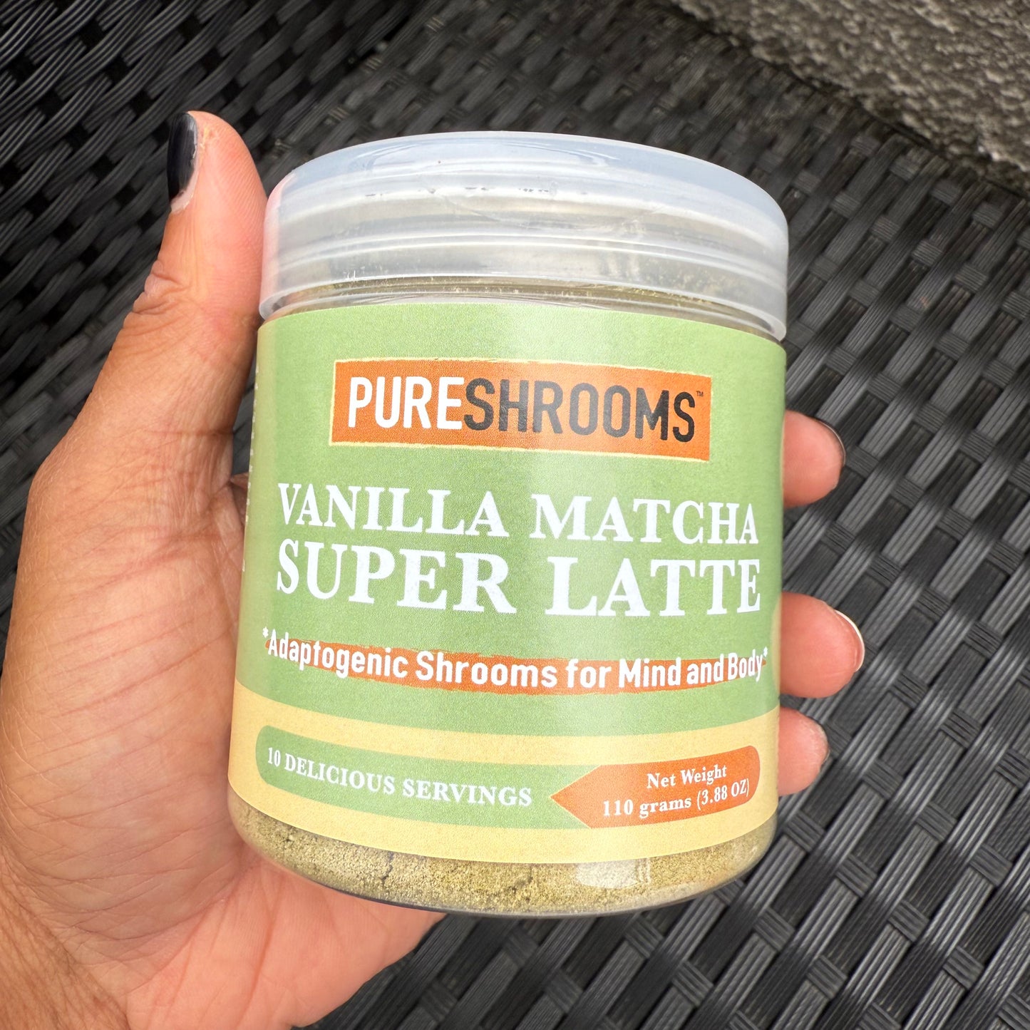 Adaptogenic Vanilla Matcha  – Clean Energy with Matcha Green Tea, Lions Mane
